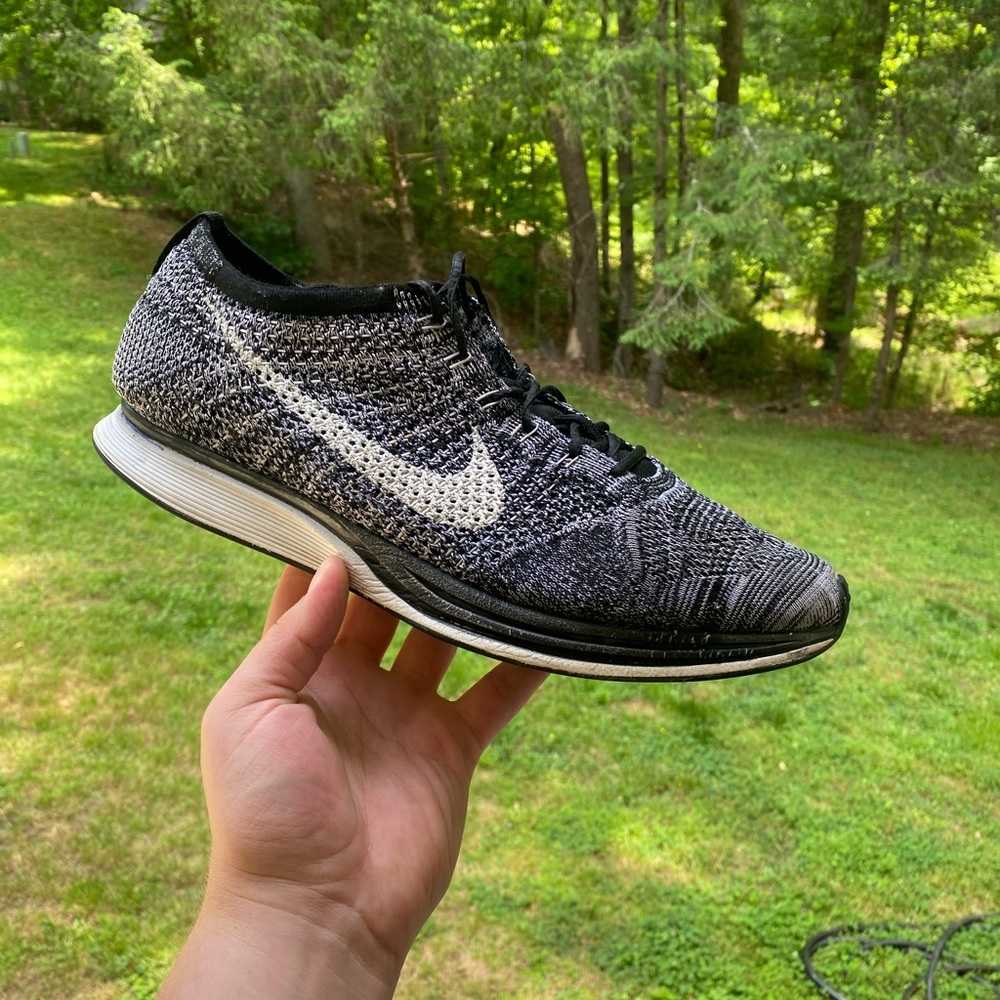 Nike Flyknit Racer “Oreo”, Size 12, Preowned